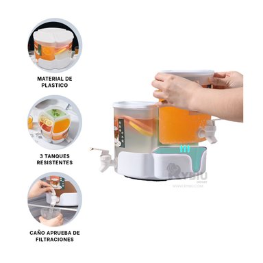 EXPENDEDOR RYBIU CO30393 BLANCO UTIL LIQUIDOS + BANDERITAS ADHESIVAS - 3