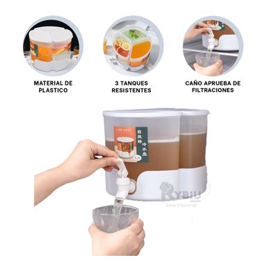 EXPENDEDOR RYBIU CO30393 BLANCO UTIL LIQUIDOS + BANDERITAS ADHESIVAS - 4