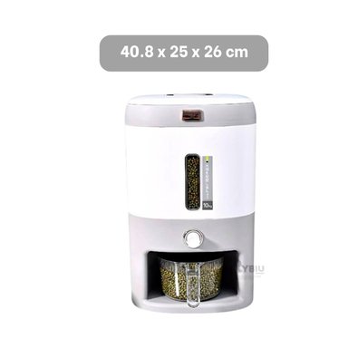 EXPENDEDORA RYBIU CO29825 A GRANEL COCINA PLOMO + BANDERITAS ADHESIVAS - 5