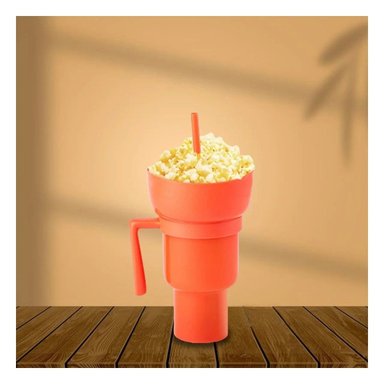 TAZA BONITA RYBIU CO29761 NARANJA +LIGAS DE REGALO - 2