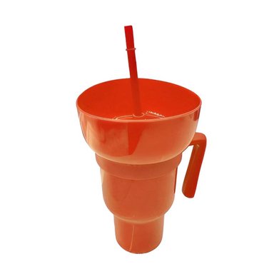 TAZA BONITA RYBIU CO29761 NARANJA +LIGAS DE REGALO - 3