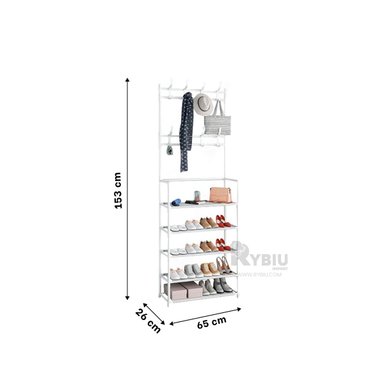 PORTAZAPATOS RYBIU HO30840 BLANCO RESISTENTE + GIFT MINIAGENDA - 5