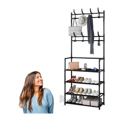 PORTAZAPATOS RYBIU RECTO NEGRO ORGANIZADORA + GIFT MINIAGENDA