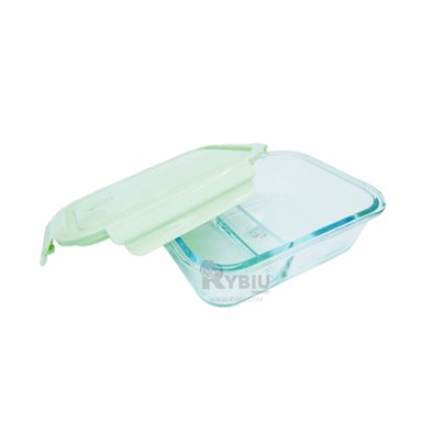 RECIPIENTE OPTIMO RYBIU CO30469 VIDRIO VERDE +REGALO STICKERS