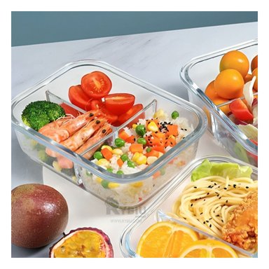 ENVASE PARA CEREALES RYBIU CO30469 VIDRIO VERDE +REGALO LIGAS PARA PEINAR - 1