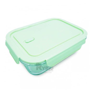 ENVASE PARA CEREALES RYBIU CO30469 VIDRIO VERDE +REGALO LIGAS PARA PEINAR - 4