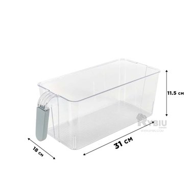 RECIPIENTE RYBIU CO30477 TRANSPARENTE RESISTENTE + ENVOLTORIO REGALO