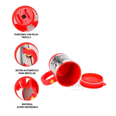 FRASCO RYBIU PARA LECHE DE 400ML + POST IT ADHESIVOS CO30475 ROJO