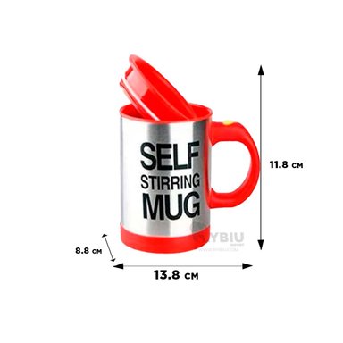 VASO RYBIU PARA CAFE DE 400ML + ENVOLTORIO DE REGALO CO30475 ROJO