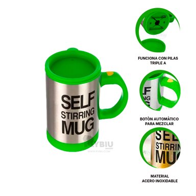 TAZA RYBIU REMOVEDORA DE 400ML+ PAPEL DE REGALO CO30476 VERDE