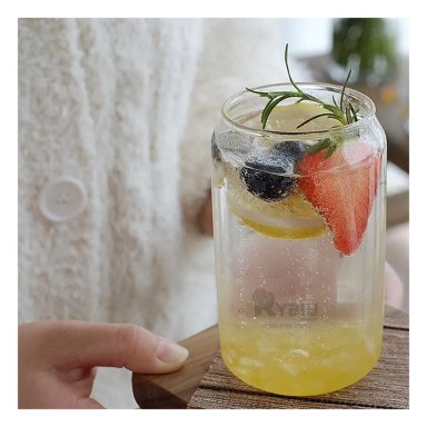 COPA LIVIANA DE COLOR TRANSPARENTE Y+ENVOLTORIO DE REGALO