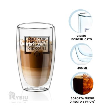 COPA FUNCIONAL PARA LIQUIDOS RYBIU 557 TRANSPARENTE +GIFT STICKERS