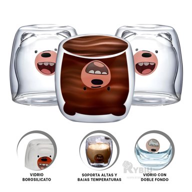 VASO DURO E IDONEO RYBIU 752 TRANSPARENTE +REGALO LIGAS PARA PEINAR