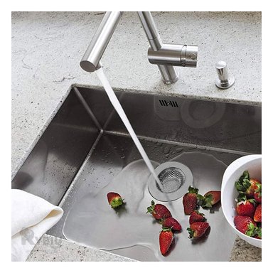 SEPARADOR RYBIU CO32269013 PLATEADO REJILLA ATRAPA RESIDUOS 5.4 CM + PAPEL REGALO