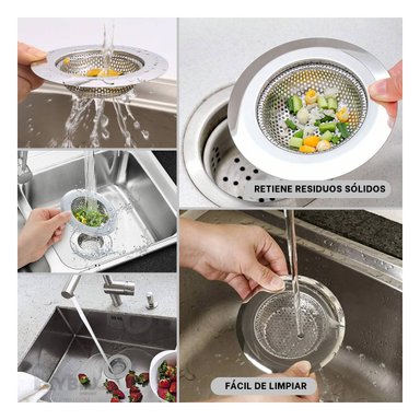 SEPARADOR RYBIU CO96742501 PLATEADO FILTRADOR EFICIENTE 5.4 CM + REGALO STICKERS