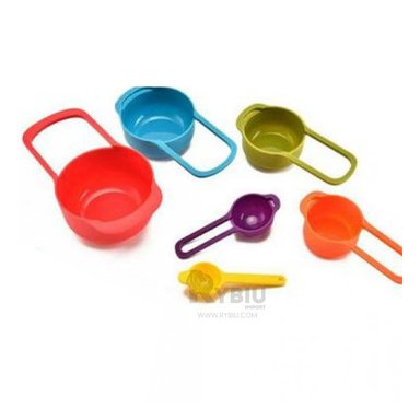 TAZA MEDIDORA RYBIU CO30170 MULTICOLOR KIT HACER POSTRES + REGALO AGENDITA