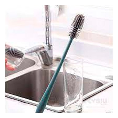 CEPILLO RYBIU CO30368 CELESTE ESCOBILLA ASEO SUPERFICIES + REGALO STICKERS