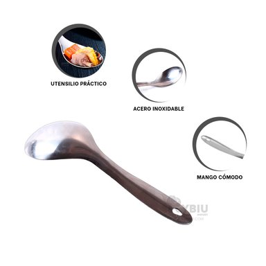 SOPERA RYBIU CO30384 PLATEADO MULTIUSO SEMI ONDA + ENVOLTORIO REGALO