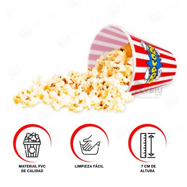 CONTENEDOR RYBIU CO30381 ROJO TAZON CANCHITA CINE + LIGAS REGALO