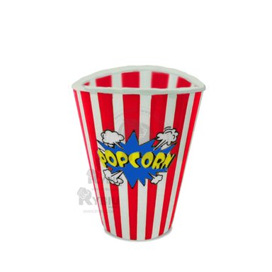 CONTENEDOR RYBIU CO30381 ROJO BALDE INNOVADOR VASO POPCORN + REGALO AGENDITA