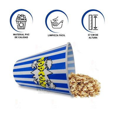 CONTENEDOR RYBIU CO30380 AZUL TAZON CANCHITA CINE + LIGAS REGALO