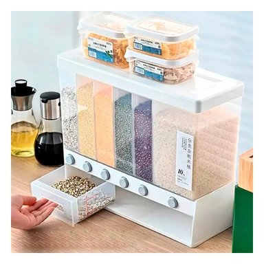 EXPENDEDOR RYBIU CO30387 BLANCO IDEAL MENESTRAS 10KG + LIGAS REGALO - 2