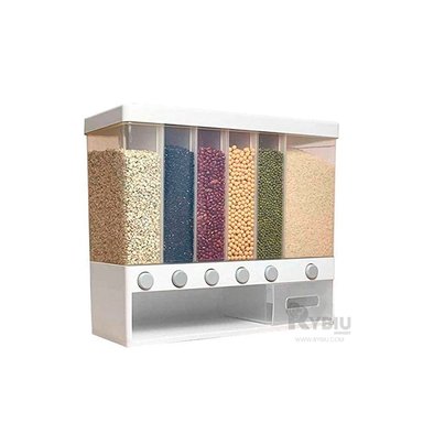 DOSIFICADOR RYBIU CO30387 BLANCO GRANOS COCINA 10KG + GIFT STICKERS