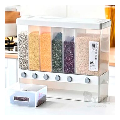 DOSIFICADOR RYBIU CO30387 BLANCO LEGUMBRES 10KG + GIFT MINIAGENDA
