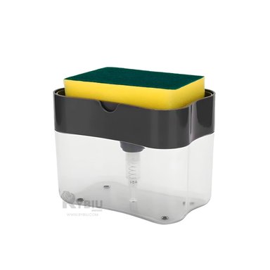 DOSIFICADOR RYBIU CO30386 NEGRO JABON LIQUIDO EN + ENVOLTORIO REGALO