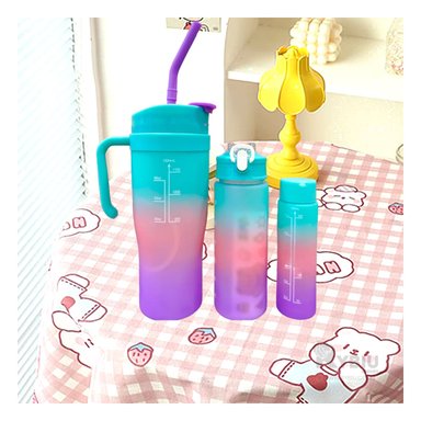 ENVASES RYBIU CO30087 PRÁCTICOS CELESTE 3 UNIDADES + ENVOLTORIO REGALO