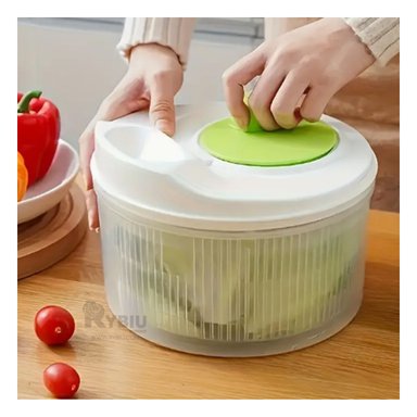 ESCURRIDOR RYBIU CO32440 VERDE BLANCO CONTENEDOR BONITO + REGALO LIGAS PEINAR