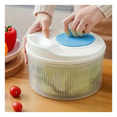 ESCURRIDOR RYBIU CO32441 AZUL BLANCO CONTENEDOR BONITO + REGALO LIGAS PEINAR