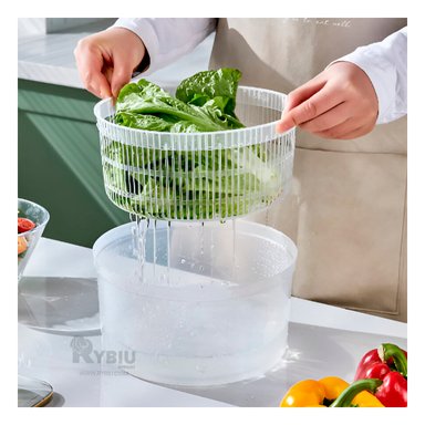 ESCURRIDOR RYBIU CO32442 NARANJA BLANCO RECIPIENTE FRUTAS + REGALO STICKERS