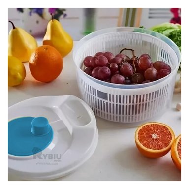 RECIPIENTE PARA ESCURRIR EN BLANCO Y AZUL Y+REGALO STICKERS