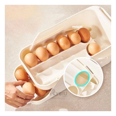 EXPENDEDOR RYBIU CO32456 BLANCO MODERNO HUEVOS + GIFT STICKERS - 4