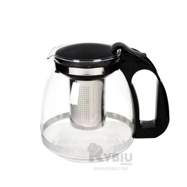 JARRA RYBIU CO30489 NEGRO 1500 ML MODERNA PARA COCINA + GIFT STICKERS