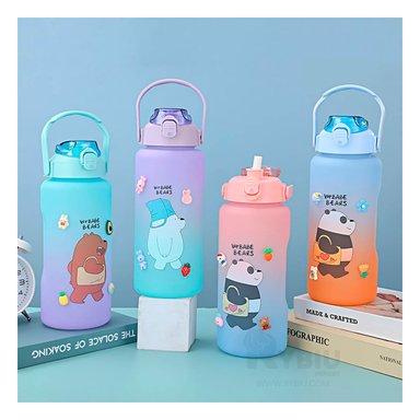 TOMATODO RYBIU CO30494 2L HIDRATACIÓN MULTICOLOR + PAPEL REGALO