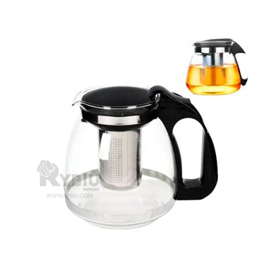 INFUSOR RYBIU CO30490 NEGRO 2L DURABLE + REGALO LIGAS PARA PEINAR