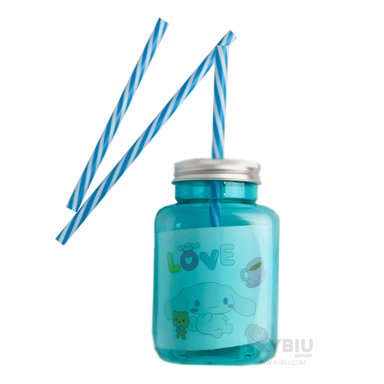 CONTENEDOR RYBIU CO30493 RESISTENTE CON CAÑA AZUL + ENVOLTORIO REGALO