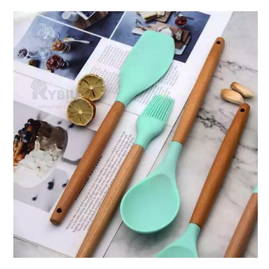 CUCHARONES RYBIU CO30458 VERDE COMIDAS + ENVOLTORIO REGALO