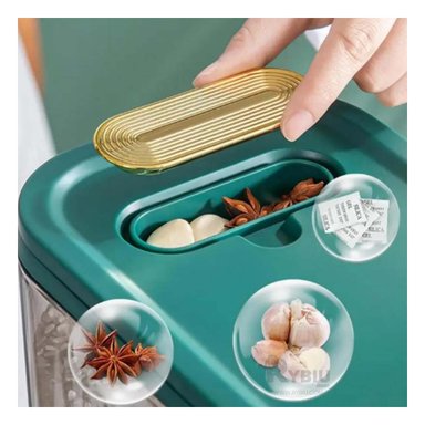 DISTRIBUIDOR RYBIU CO29815 VERDE BONITO + REGALO LIGAS PEINAR