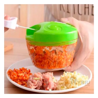 TRITURADOR RYBIU CO30446 VERDE DESMONTABLE + ENVOLTORIO REGALO