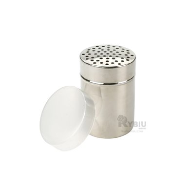 RECIPIENTE FORMIDABLE DE COCINA METAL Y+BANDERITAS ADHESIVAS