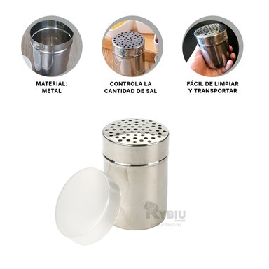 DISPENSADOR RYBIU 1068 ACERO PLATEADO ELEGANTE + REGALO AGENDITA