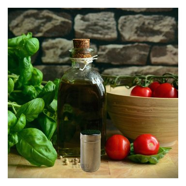 DISPENSADOR RYBIU 1068 ACERO PLATEADO METALIZADO + REGALO STICKERS