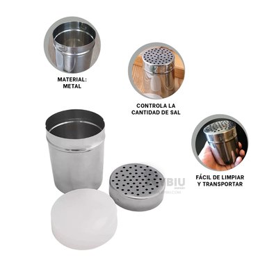 DISPENSADOR RYBIU 1068 ACERO PLATEADO EFICIENTE + ENVOLTORIO REGALO