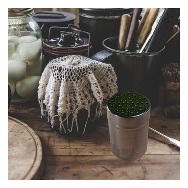 SALERO ERGONOMICO PARA EL HOGAR EN METAL Y+PAPEL DE REGALO