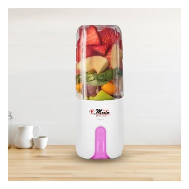 LICUADORA PORTÁTIL RYBIU CO29783 2 EN 1 RESISTENTE EN COLOR BLANCO