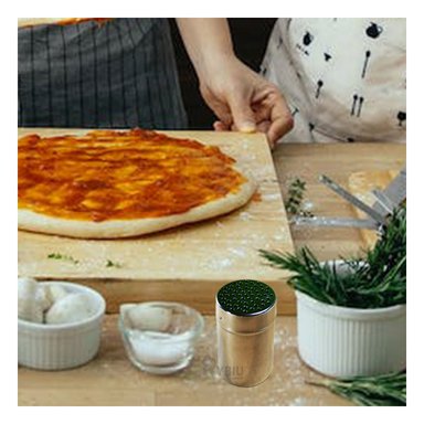 SALERO RYBIU 1068 ACERO SOFISTICADO LA MESA METAL + REGALO STICKERS