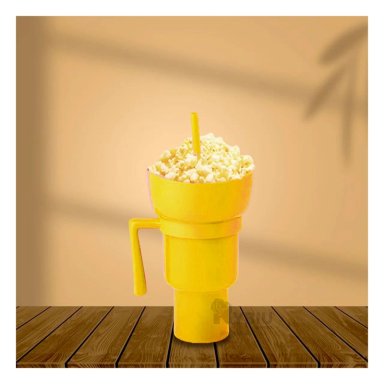 TAZA EXOTICA RYBIU CO29759 AMARILLO +REGALO LIGAS PARA PEINAR